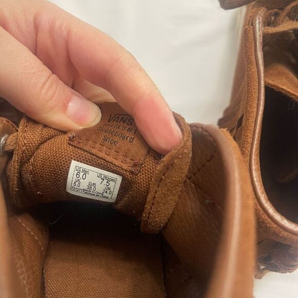 Vans Sk8 Hi Moc Suede Moccasin Suede Sneakers Shoes Size 6 Men’s 7.5 Women’s - Picture 7 of 11